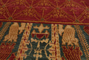 8'3" x 9'8" Hand Knotted Wool Swiss Wash Tibetan Area Rug Red