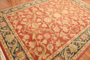 8' x 11’1" Renaissance Hand Knotted 100% Wool Oriental Area Rug Burnt Orange