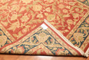 8' x 11’1" Renaissance Hand Knotted 100% Wool Oriental Area Rug Burnt Orange