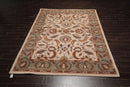 8'x10' Beige Hand Tufted 100% Wool Traditional Oriental Area Rug
