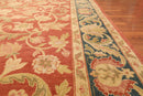 8' x 11’1" Renaissance Hand Knotted 100% Wool Oriental Area Rug Burnt Orange
