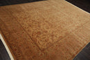 9x12 Tan, Taupe Hand Knotted Persian 100% Wool Traditional 250 KPSI Oriental Area Rug