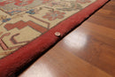 8’11" x 12’1" Hand Knotted Romanian Seraapi Wool Oriental Area Rug Apricot
