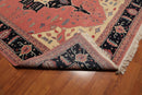 9'1"’ x 12’1" Hand Knotted Romanian Herizz 100% Wool Oriental Area Rug Rose
