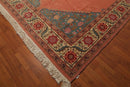 9' x 12' Hand Knotted Romanian Hamadaan 100% Wool Traditional Area Rug Tea Rose