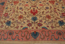 8’11" x 12’ Hand Knotted Romanian Kaashan Traditional Oriental Area Rug Beige