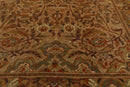2'7" x 3'11" Hand Knotted Wool 300 KPSI Pak Persian Tabriz Oriental Area Rug Tan