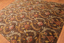 8' x 9’9" Hand Knotted 150 KPSI 100% Wool Oriental Area Rug by Brown