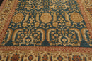 8' x 10'6" Hand Knotted 100% Wool Sultanabad Oriental Area Rug Teal from Turkey