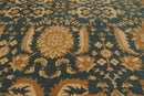 8' x 10'6" Hand Knotted 100% Wool Sultanabad Oriental Area Rug Teal from Turkey