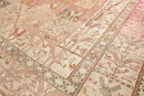 6x9 Beige, Tan Hand Knotted Persian 100% Silk Traditional Pictorial Authentic Soumak Oriental Area Rug