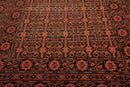 7'10" x 10'8" Hand Knotted 100% Wool Afghanistan Tribal Oriental Area Rug Rust