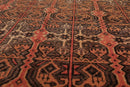 7'10" x 10'8" Hand Knotted 100% Wool Afghanistan Tribal Oriental Area Rug Rust