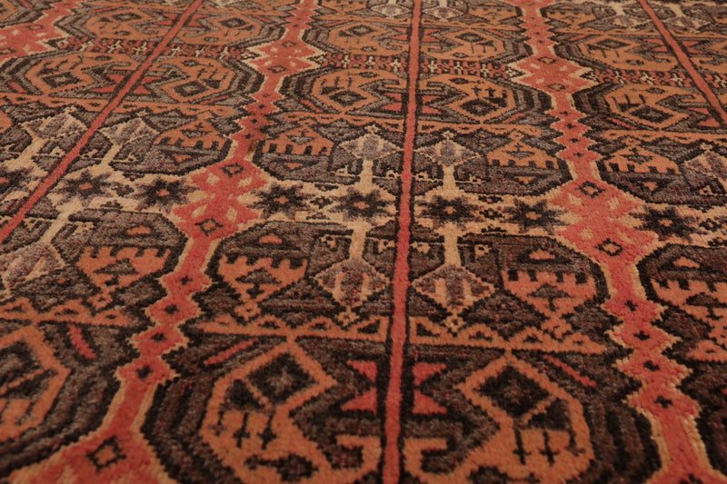 7'10" x 10'8" Hand Knotted 100% Wool Afghanistan Tribal Oriental Area Rug Rust