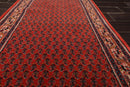 2'6" x 16'6” Hand Knotted 100% Wool Seraband Oriental Area Rug Coral