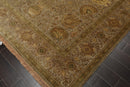 8' x 9'10" Hand Knotted 100% Wool Traditional 250 KPSI Oriental Area Rug Taupe