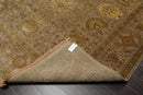 8' x 9'10" Hand Knotted 100% Wool Traditional 250 KPSI Oriental Area Rug Taupe