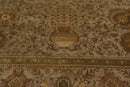 8' x 9'10" Hand Knotted 100% Wool Traditional 250 KPSI Oriental Area Rug Taupe