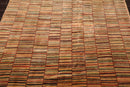 6' x 8' Hand Knotted 100% Wool Peshawar Modern Oriental Area Rug Tan