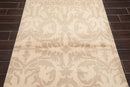 4' x 6' Hand knotted Tibetan Transitional 100% Wool Oriental Area Rug Beige