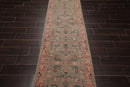 2'6" x 9'10" Hand Knotted Wool Rare Romanian Kashaan Area Rug Mint Runner