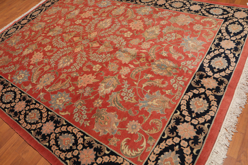 7’10"x 10’4" Hand Knotted Romanian Kashaan 100% Wool Oriental Area Rug