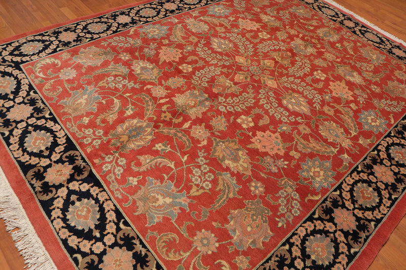 7’10"x 10’4" Hand Knotted Romanian Kashaan 100% Wool Oriental Area Rug