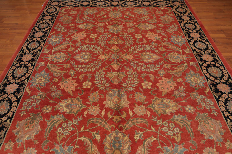 7’10"x 10’4" Hand Knotted Romanian Kashaan 100% Wool Oriental Area Rug