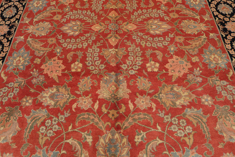 7’10"x 10’4" Hand Knotted Romanian Kashaan 100% Wool Oriental Area Rug