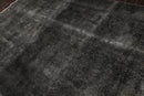 6x9 Hand Knotted 100% Wool Traditional Oriental Area Rug Gray, Charcoal Color