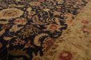 8'2" x 9'10" Hand Knotted Wool Agra 250 KPSI S.fine Veg dyes Area Rug Charcoal