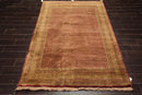 5'7" x 8'3" Hand Knotted 100% Wool Boteh Paisley Oriental Area Rug Rust