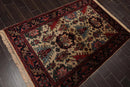 4' x 6' Hand Knotted 100% Wool Arts & Crafts Oriental Area Rug Beige