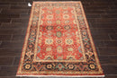 4' x 6' Hand Knotted 100% Wool Mahal Traditional Oriental Area Rug Rust