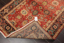 4' x 6' Hand Knotted 100% Wool Mahal Traditional Oriental Area Rug Rust