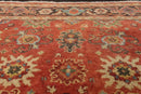 4' x 6' Hand Knotted 100% Wool Mahal Traditional Oriental Area Rug Rust