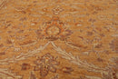 3'6" x 5' Hand Knotted 100% Wool Chobi Peshawar Traditional Area Rug Caramel