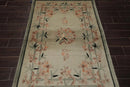 4' x 6' Hand Knotted 100% Wool Chinese Art Deco Oriental Area Rug Gray