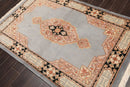 4' x 6' Hand Knotted Wool S.Fine French Aubusson Savonnerie Area Rug Gray