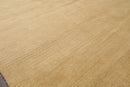5' x 8' Hand Knotted Tibetan Wool Ribbed Modern Area Rug Beige/Mustard