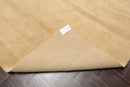 5' x 8' Hand Knotted Tibetan Wool Ribbed Modern Area Rug Beige/Mustard