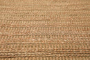 5' x 8' Hand Knotted Jute & Rayon Solid Traditional Oriental Area Rug Tan