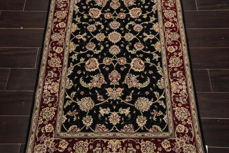 3' x 5' Hand Knotted 100% Wool Sino Persian 300 KPSI Oriental Area Rug Black