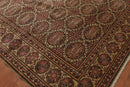 6x9 Beige, Rust Hand Knotted 100% Wool Kayseri Authentic Oushak Oriental Area Rug