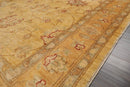 4'7''x12'5'' Runner Beige, Gold Hand Knotted Persian 100% Wool Chobi Peshawar Traditional  Oriental Area Rug