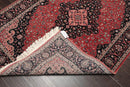 5x7 Hand Knotted Pak Persian 100% Wool Tabriz Traditional 300 KPSI Oriental Area Rug Rust, Rose Color