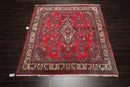 6x9 Red, Ivory Hand Knotted 100% Wool Designer Traditional Oriental Area Rug