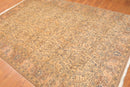 6'8" x 9'8" Hand Knotted Authentic Oushak 100% Wool Oriental Area Rug Beige