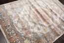 5 x 7 Transitional 100% Polypropylene Oriental Area Rug Beige, Taupe