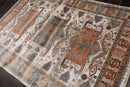 5' x 7' Transitional 100% Polypropylene Oriental Area Rug Beige, Tan